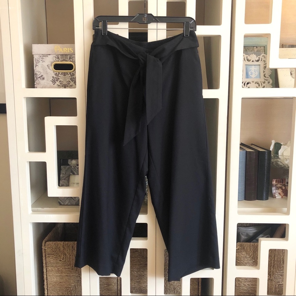 LOFT Cropped Wide Leg Pant